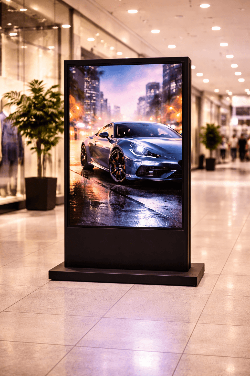 Display de mídia digital